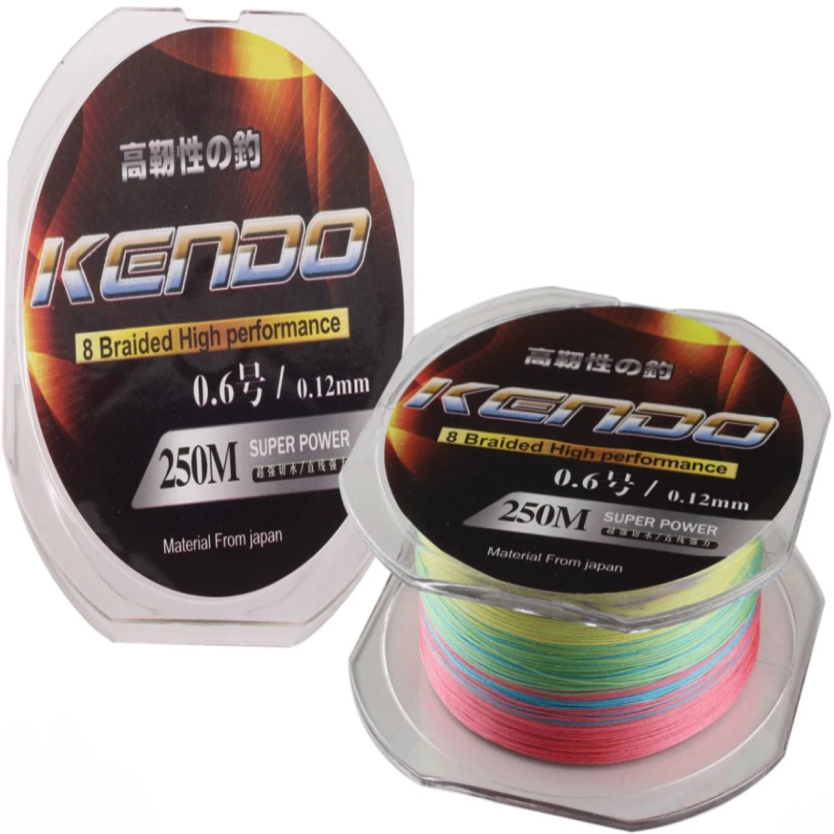 Kendo Dynema 8 Örgü 120Mt (Multicolour) - 0,16mm