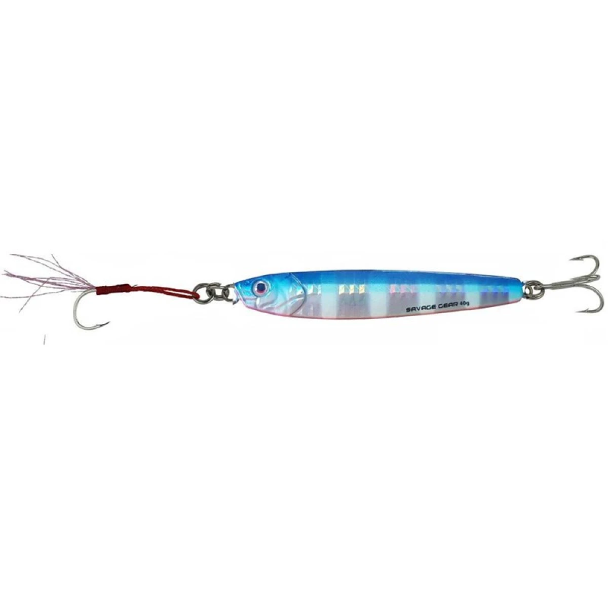 Savage gear 3D Slim Minnow 60 gr Jig Suni Yem - Blue Pink Zebra
