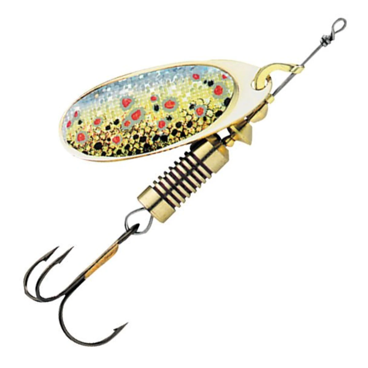 Dam Nature 3D Spinner #1 3gr Kaşık - Brown Trout