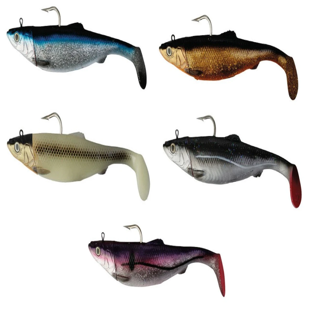 Savage gear 3D Herring Big Shad 25cm 300g 1 Adet Suni Yem - Red Fish Gold