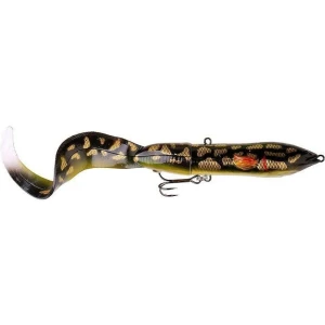 Savage gear 3D Hard Eel Tail Bait 17 cm 40 gr 1+2 Suni Yem - 06-Burbout