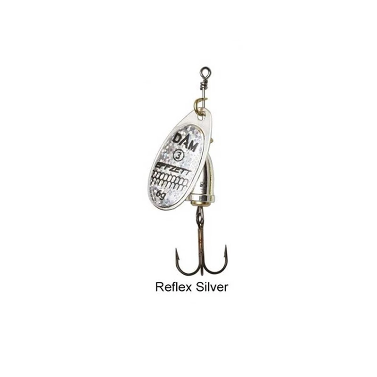 Dam Effzett Executor Spinner 6 gr #3 Kaşık - Reflex Silver