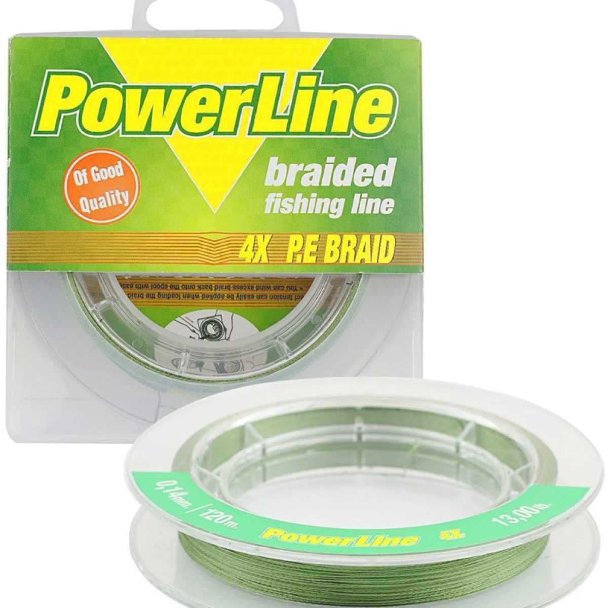 Power Lıne Classic Braid 4x 120 mt Örgü İp (Yeşil) - 0,12 mm