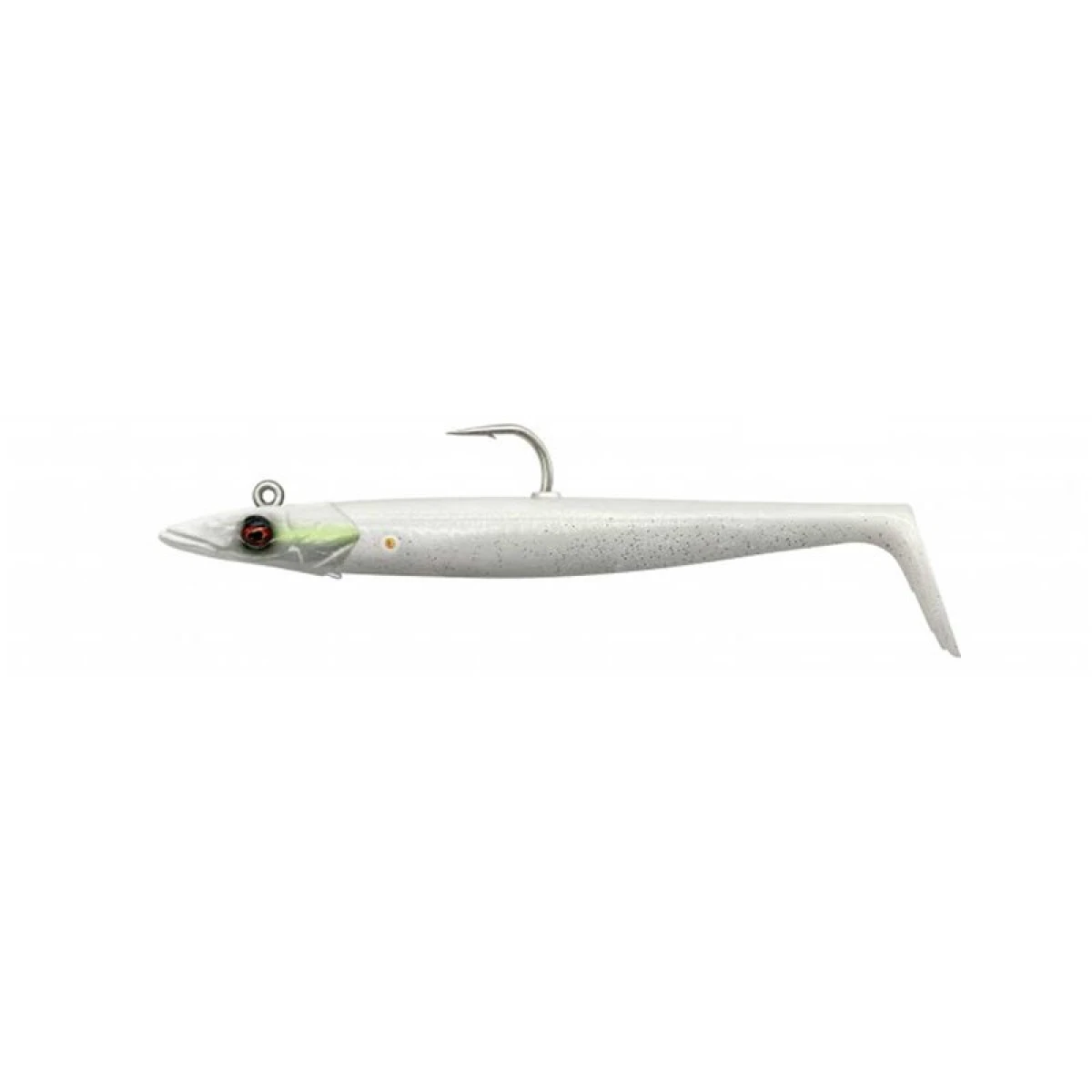 Savage Gear Sandeel V2 14 cm 33 gr 2+1 - White Pearl Silver