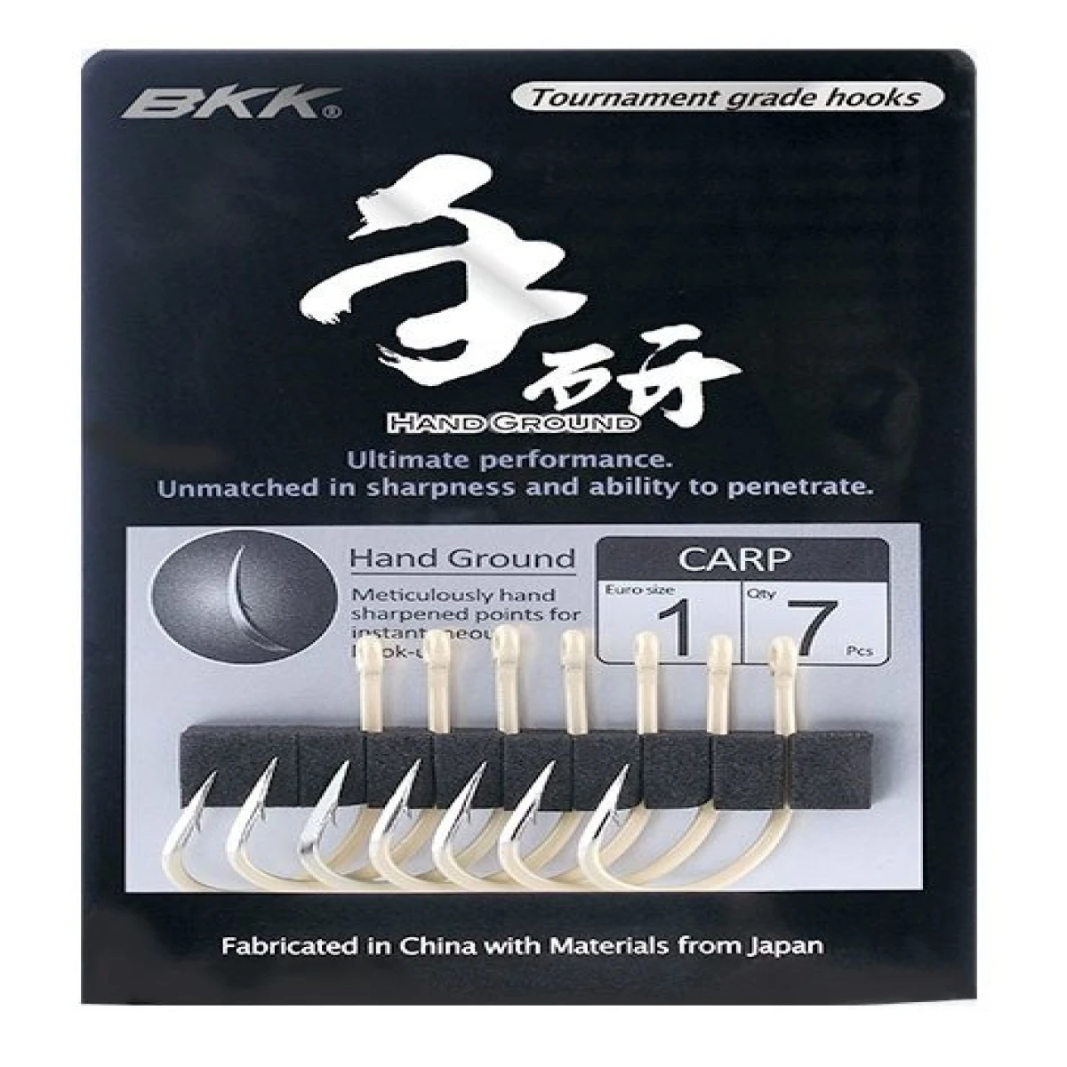 BKK Carp Hook Hand Ground İğne - 6