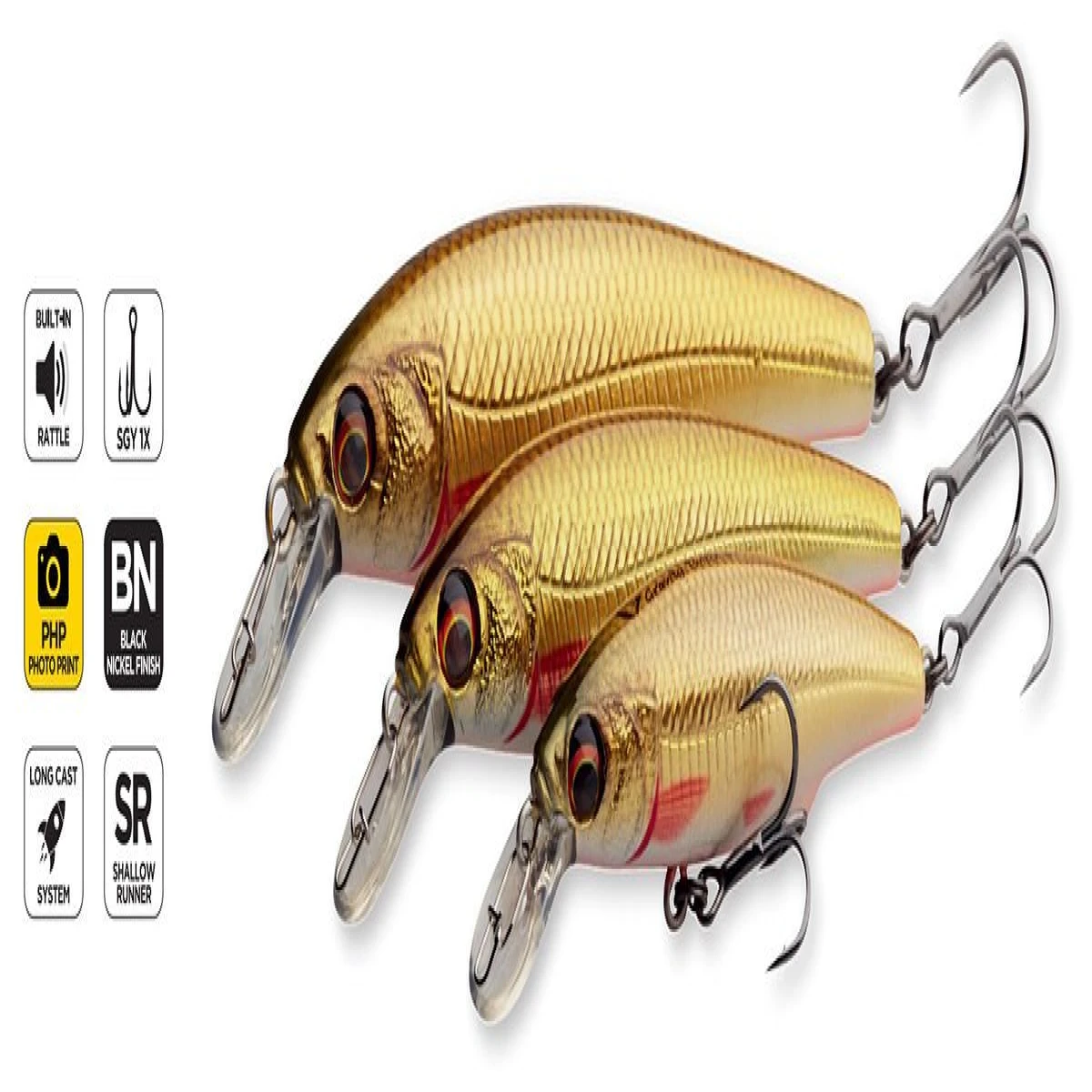 Savage Gear Gravity Twitch SR 8.3 cm 10 gr Suspending - Ayu Chrome