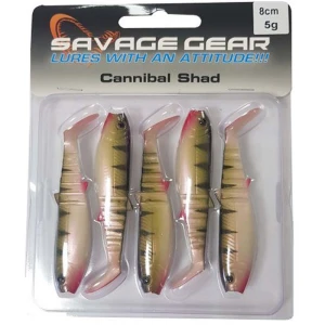 Savage gear Cannibal 8cm 5 Adet Suni Yem - Perch