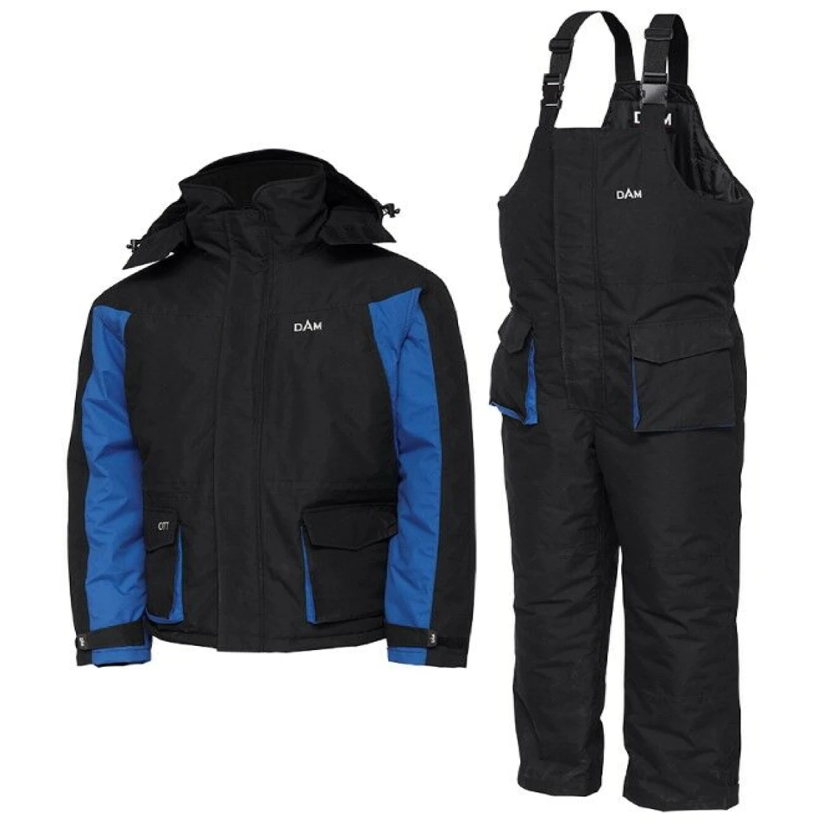 Dam Imax O.T.T Thermal Suit Black Night/Blue - XL
