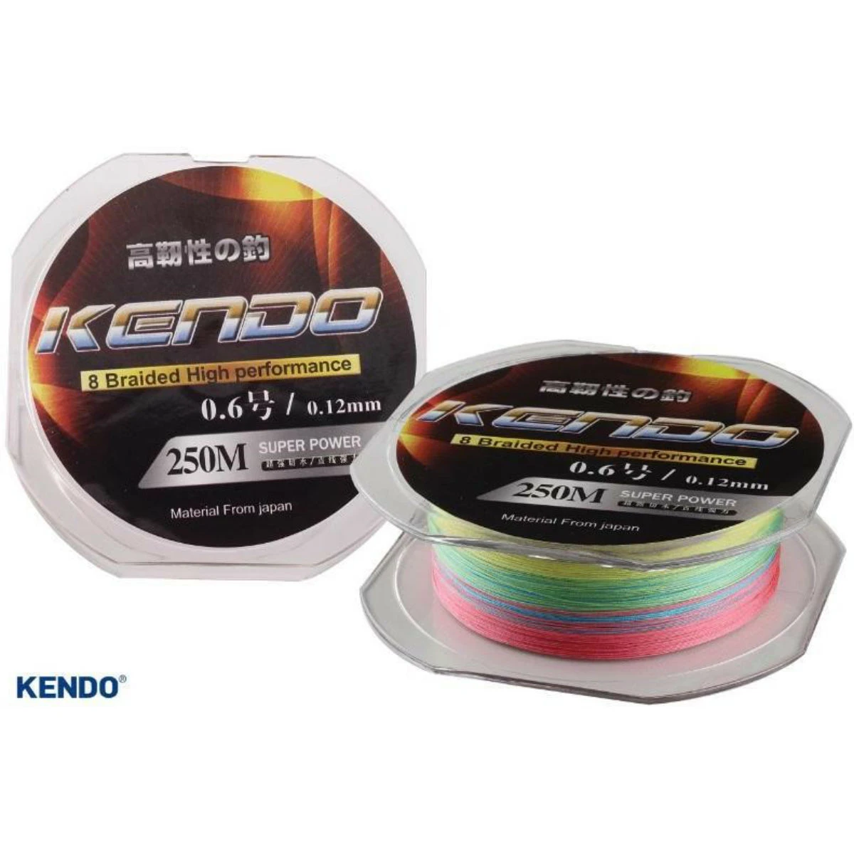 Kendo Dynema 8 Örgü  250Mt (Multıcolour)