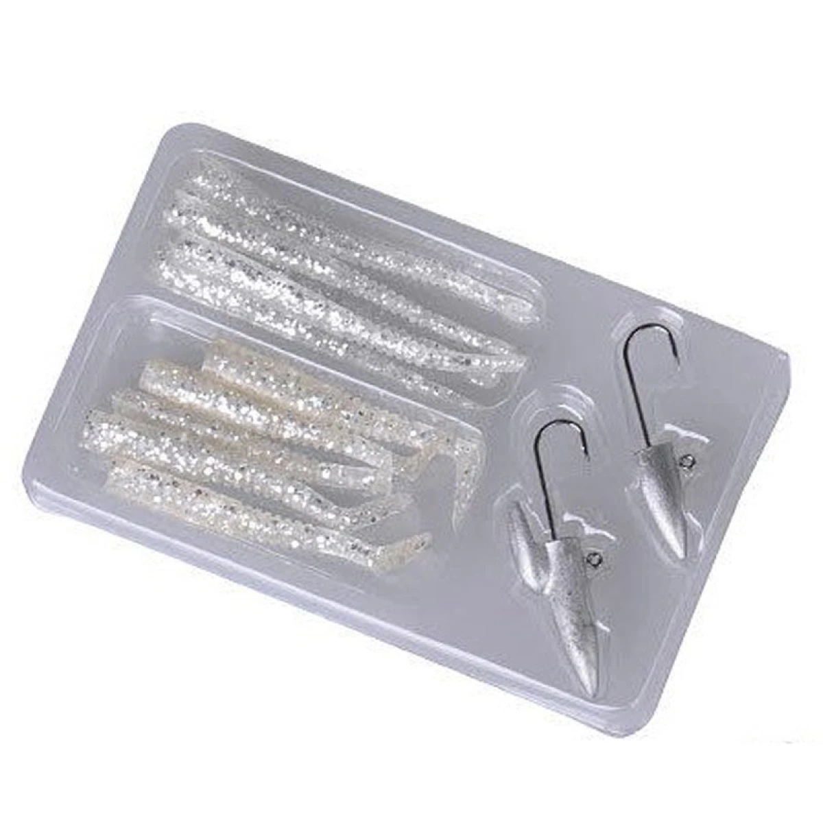 Savage gear Lrf Micro Sandeel Kit 12 Adet(1+1.5+5) Suni Yem - Silver