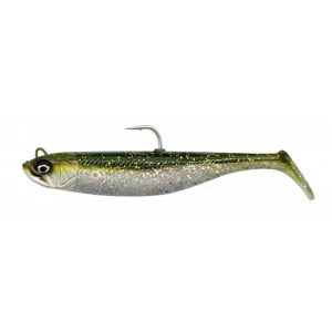 Savage Gear Savage Minnow 10 cm 20 gr 2+1 - Green Silver