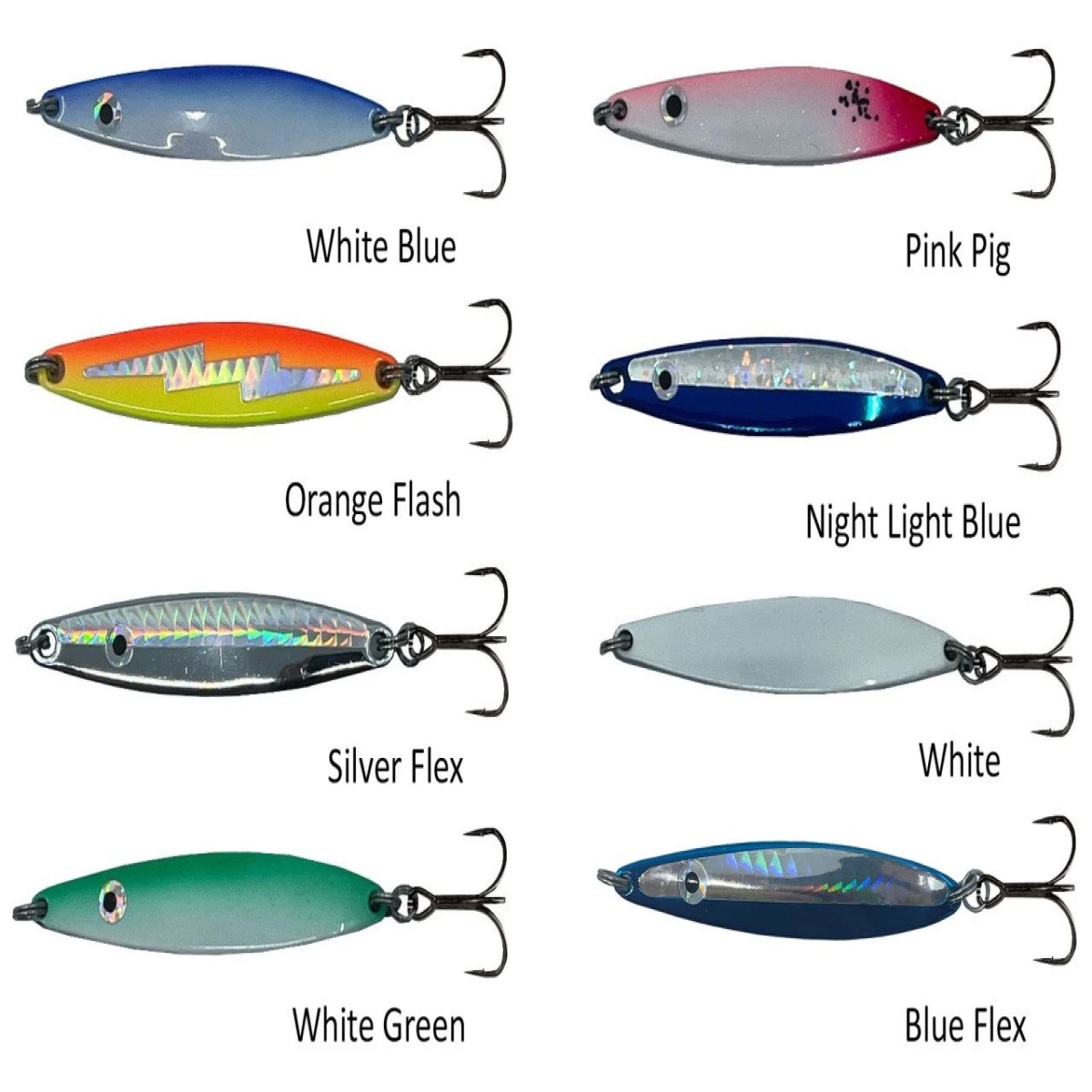 Hansen Fight 7.6cm 24g Kaşık - White/Blue