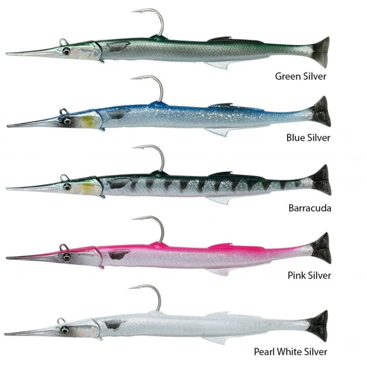 Savage gear Needlefish Pulsetail 2+1 23 cm 55g Suni Yem - Blue Silver