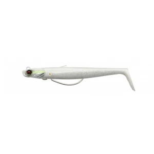 Savage Gear Sandeel V2 Weedless 11.5 cm 22 gr 2+1 - White Pearl Silver