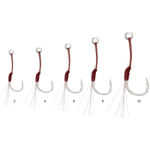 Savage gear Micro Assist Single - Double #4 2 Adet