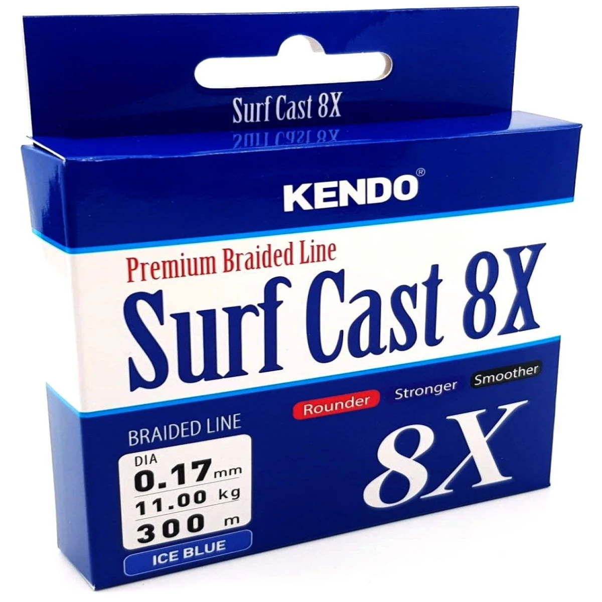 Kendo Surf Cast 8X Fighting 300 mt Örgü İp ( ICE BLUE) - 0,13mm