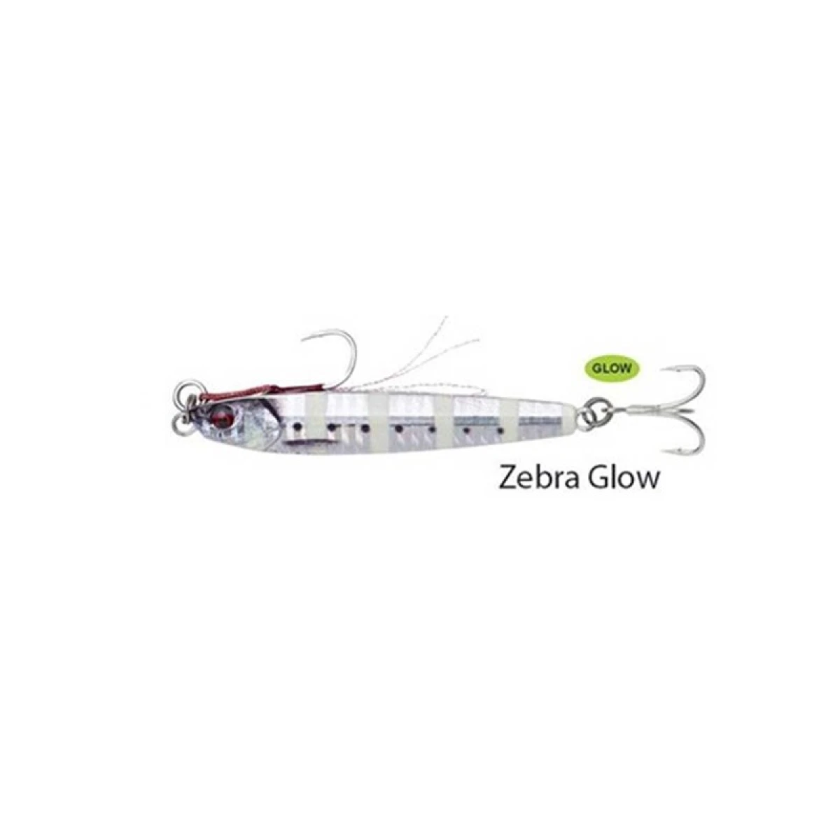 Savage gear 3D Jig Minnow 10 gr 5,9 cm Suni Yem - Zebra Glow