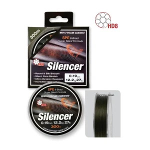 Savage gear HD8 Silencer Braid 300 mt Green Örgü İp - 0,15 mm