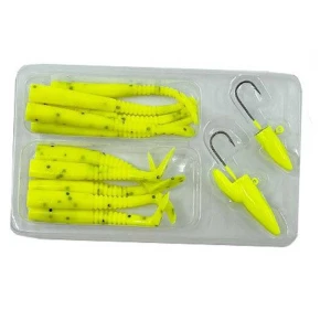 Savage gear Lrf Micro Sandeel Kit 12 Adet(1+1.5+5) Suni Yem - Yellow
