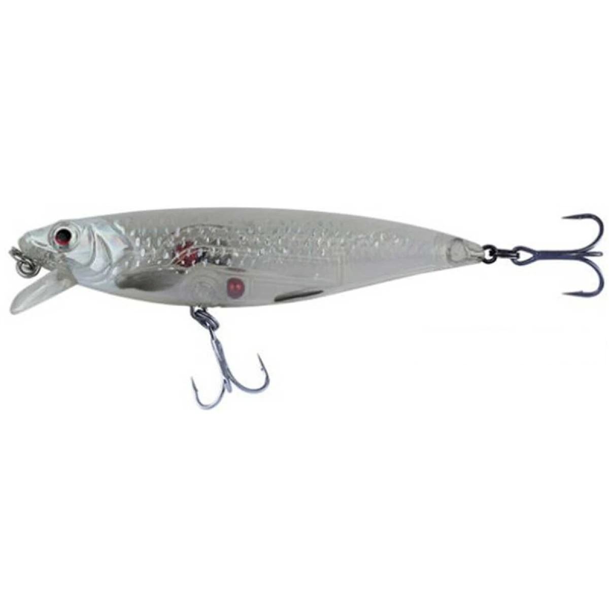 Savage gear 3D Twitch Minnow 8cm 8,5g Suni Yem - 03-White Flash