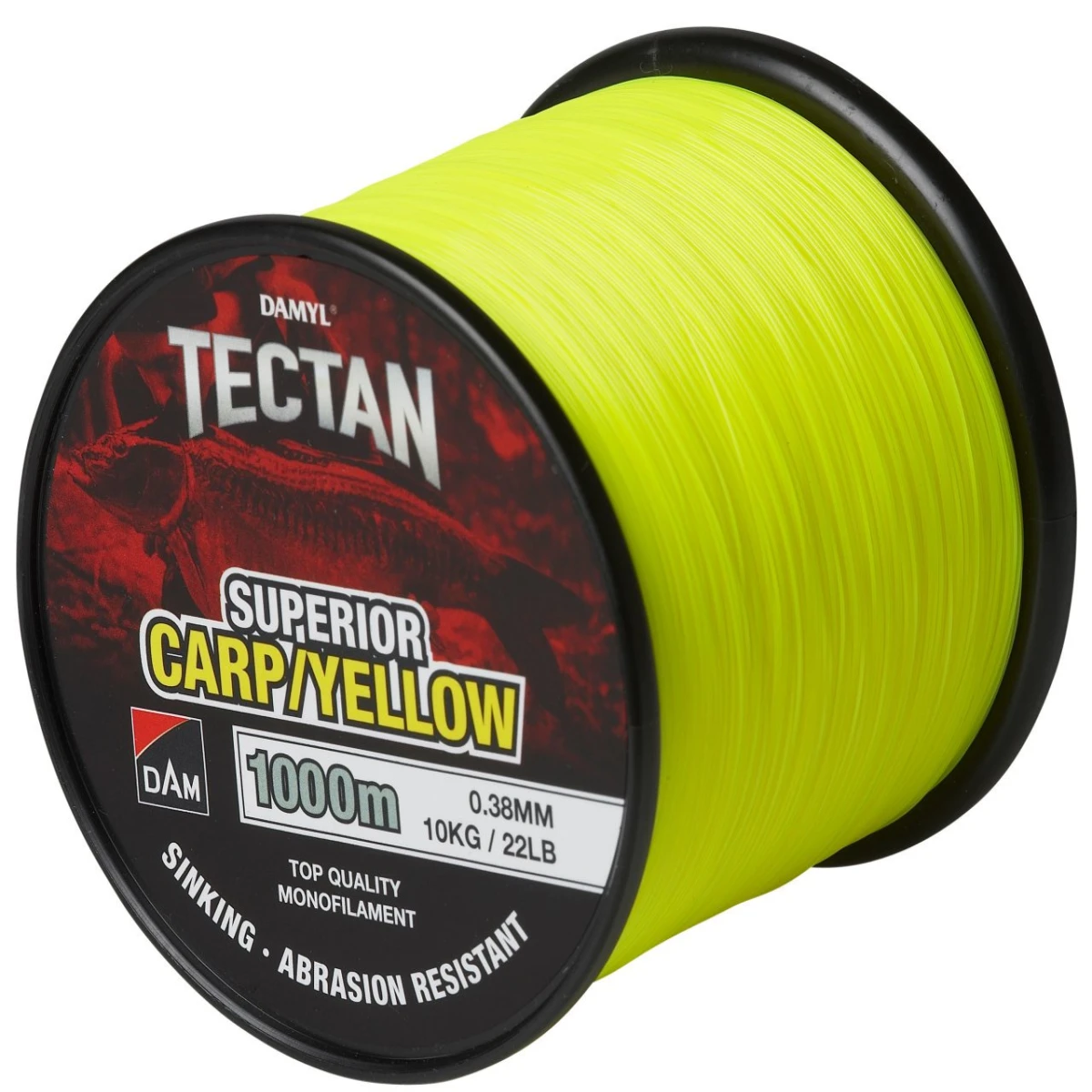 Dam Tectan Carp/Yellow 1000 mt Misina - 0,35 mm