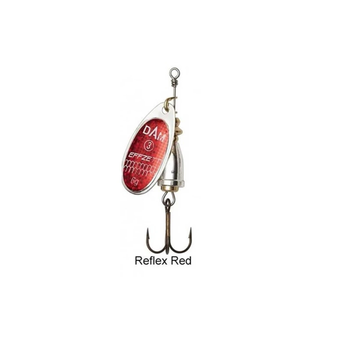 Dam Effzett Executor Spinner 6 gr #3 Kaşık - Reflex Red