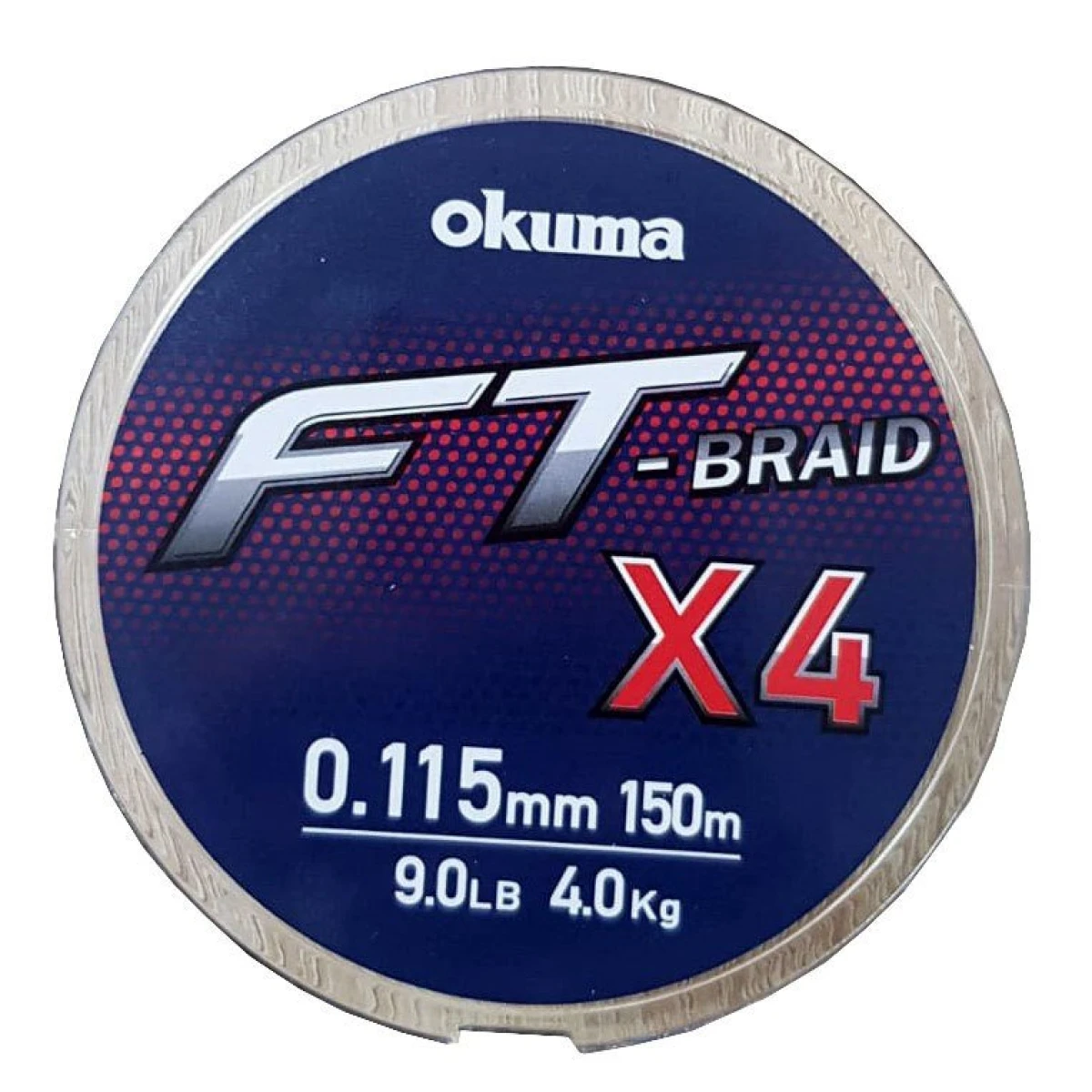 Okuma Ft-*4 Braided Line 150 mt Grey Örgü İp - 0,130mm