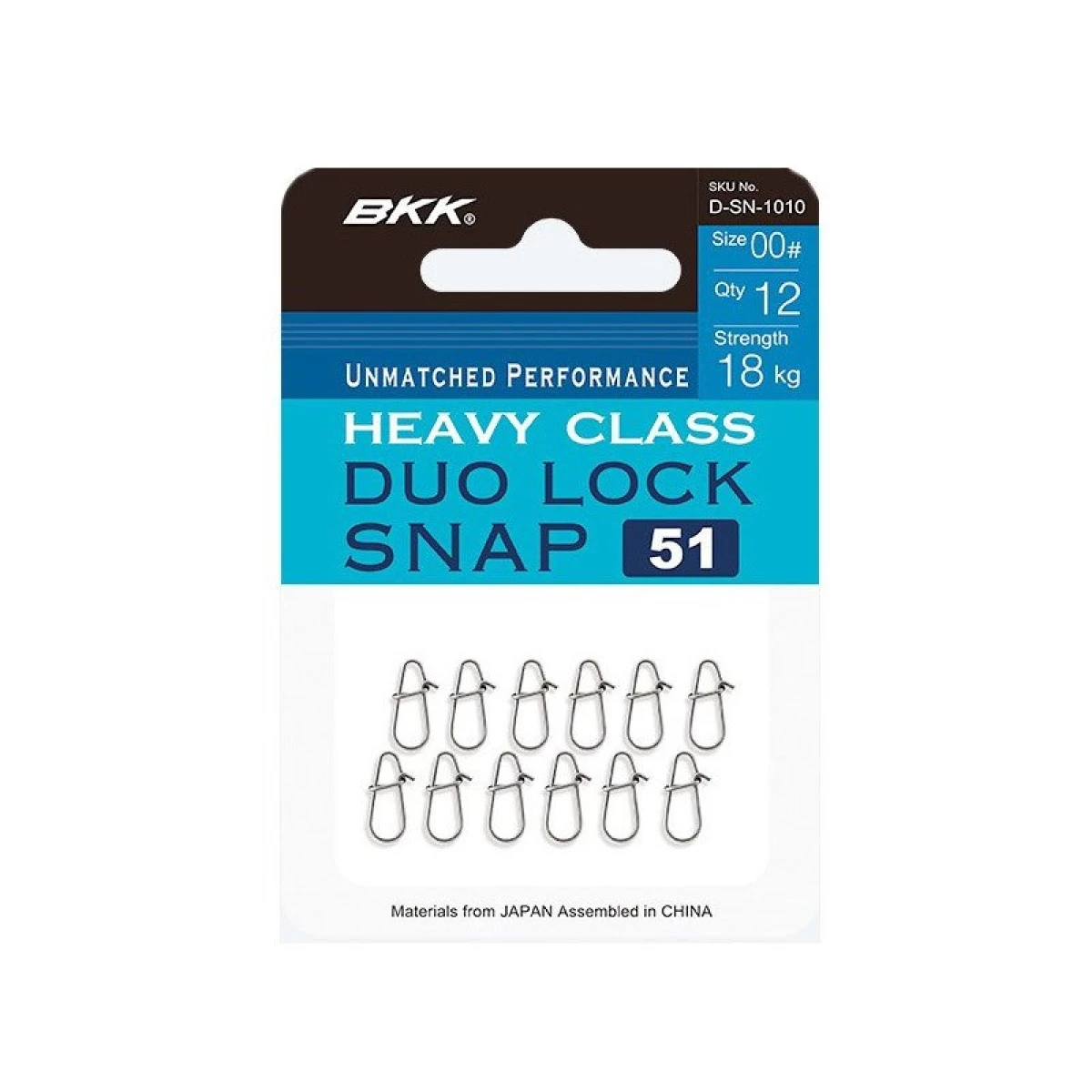 BKK Duolock Snap-51 - 00 12 Pcs
