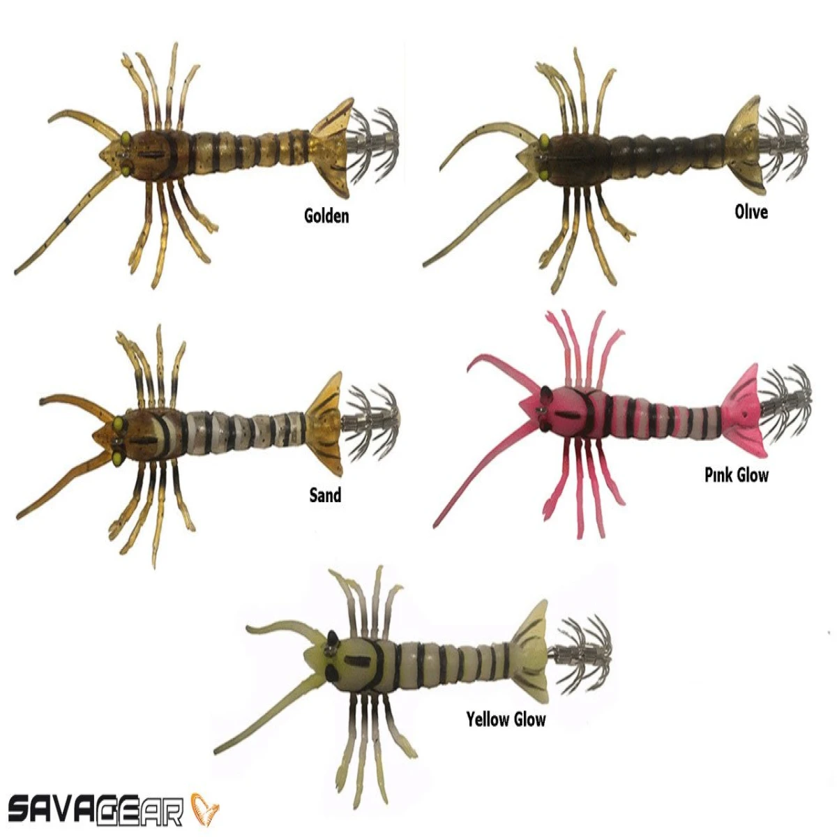 Savage gear 3D TPE Shırımp Egı Jıg 9.2 cm 14 gr Suni Yem - Sand