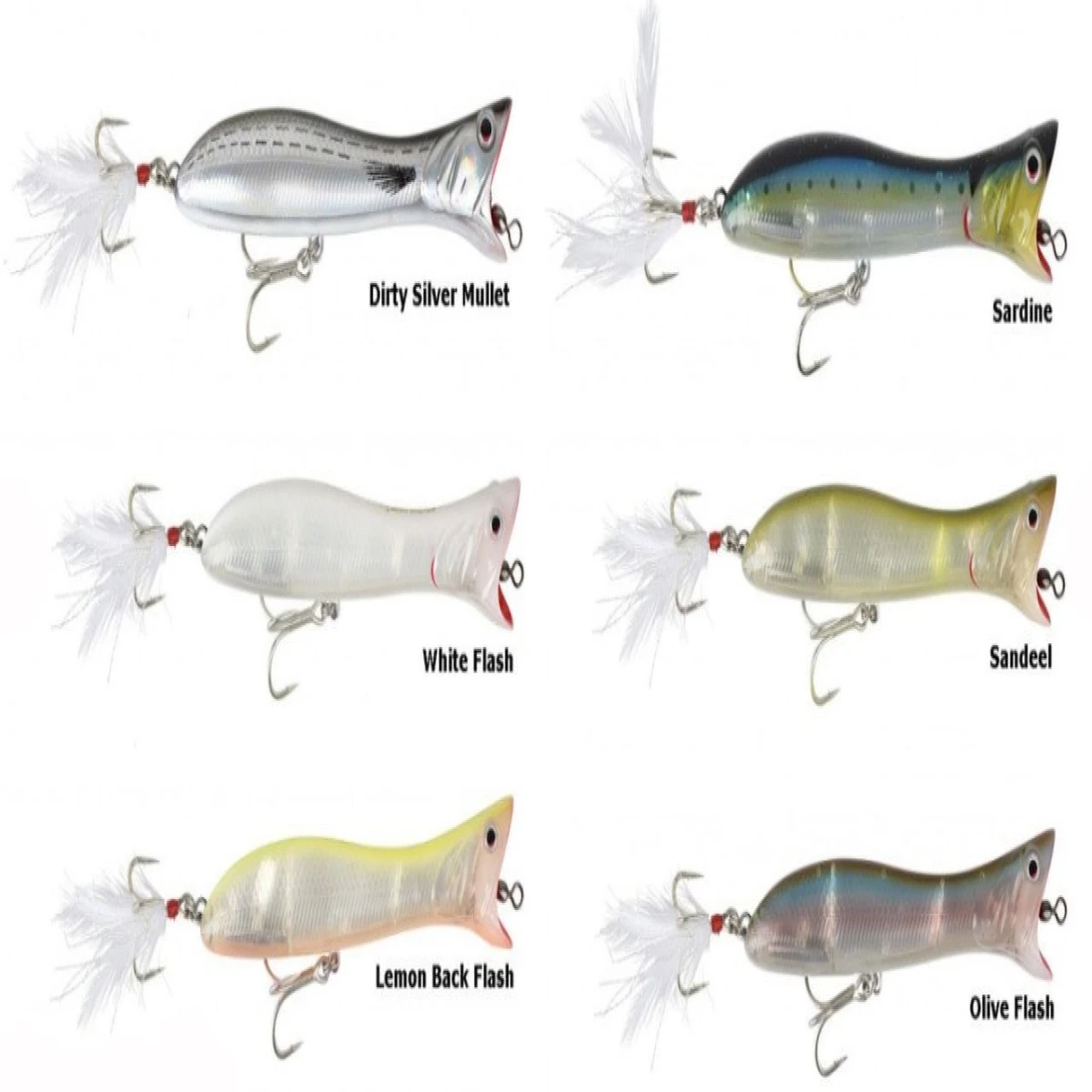 SAVAGE GEAR Panic Poper 10.5 cm 22 gr Suni Yem 01-Dirty Silver Mullet