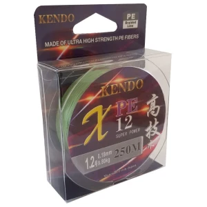 Kendo 12 Pe 250 Mt Dark Green Örgü İp - 0,16mm