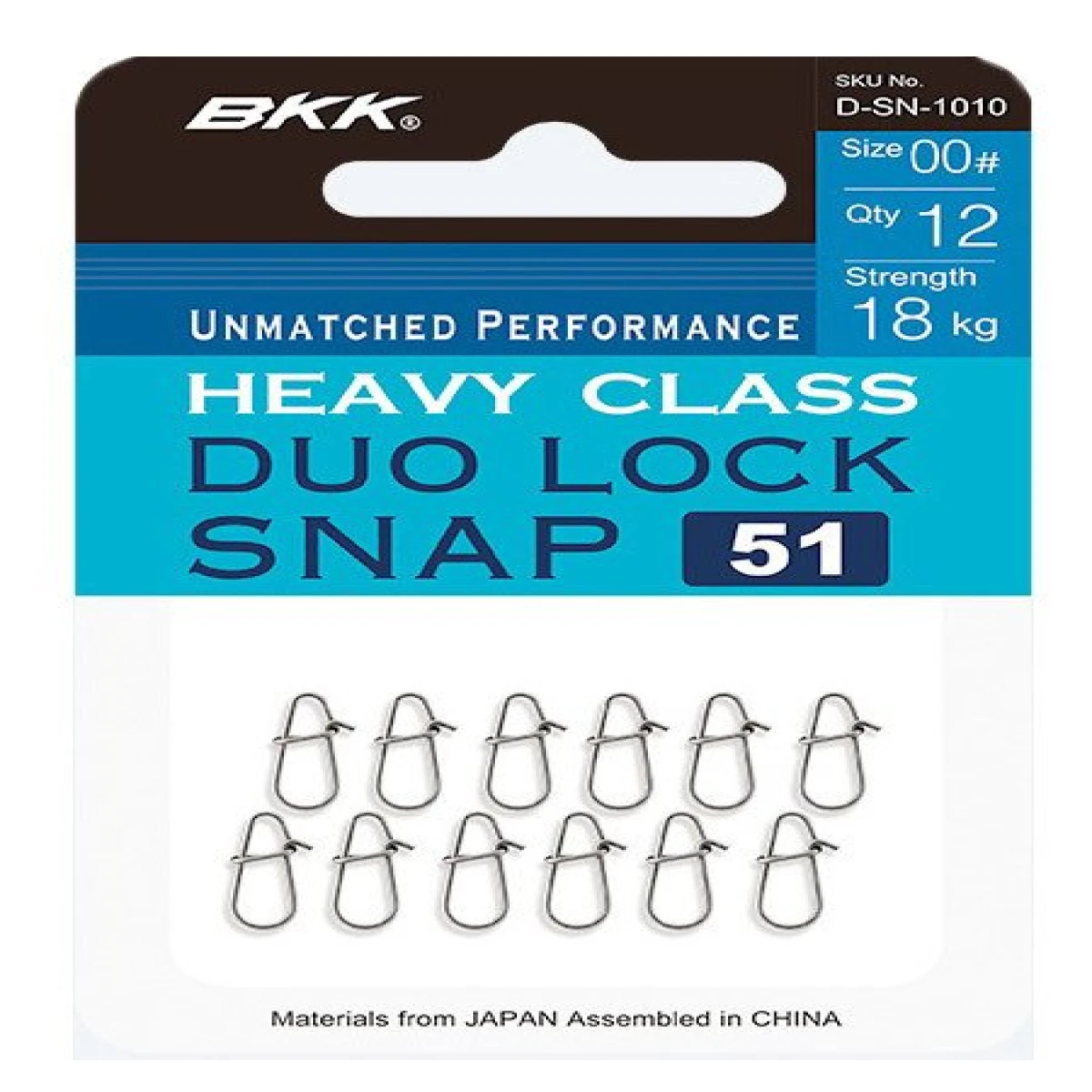 BKK Duolock Snap-51 - 00 12 Pcs
