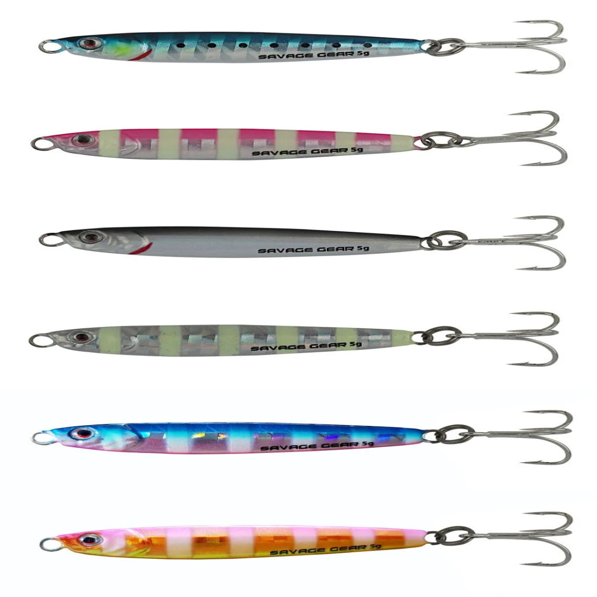 Savage gear 3D Slim Minnow 5 gr 4,6 cm Jig Suni Yem - Gold Pink Zebra