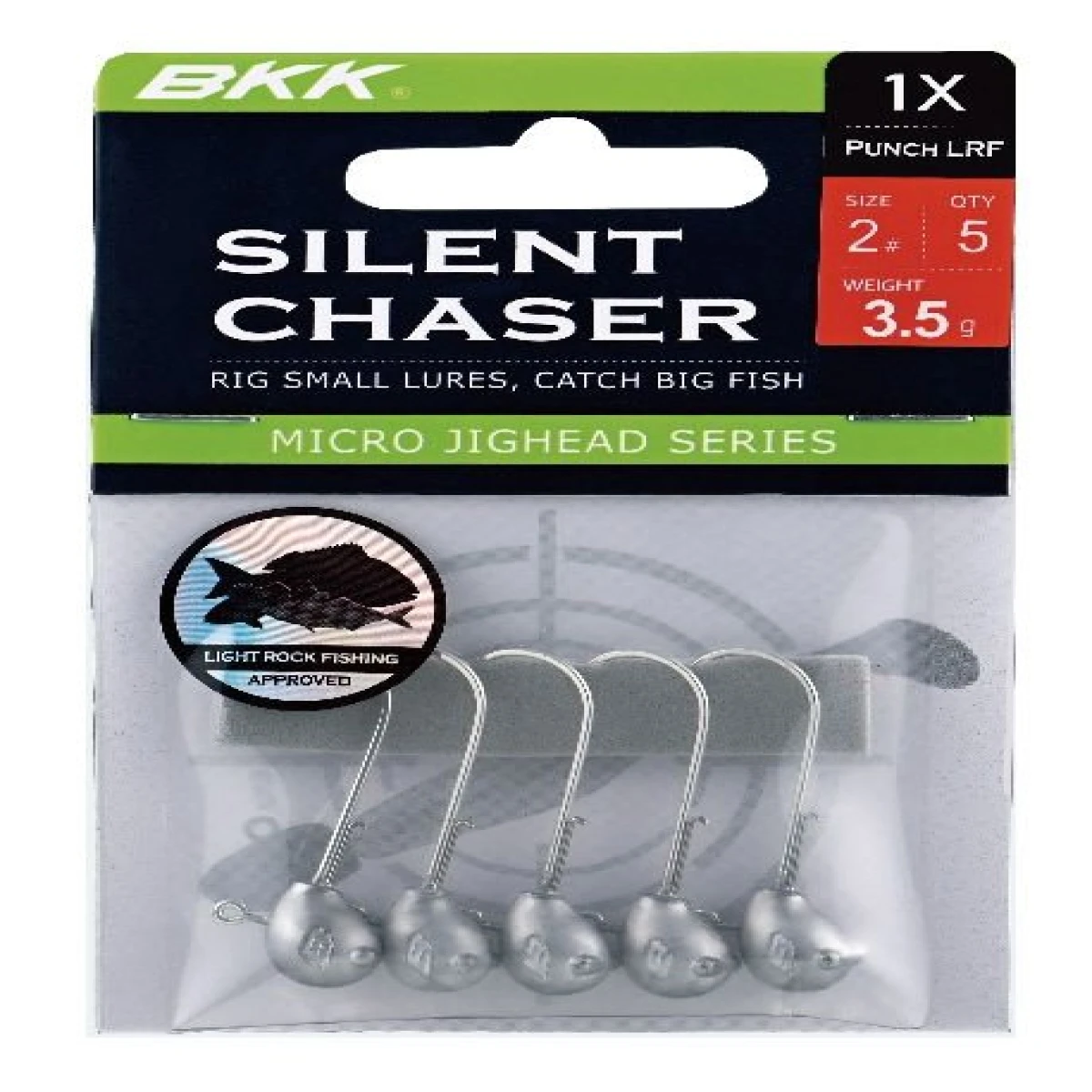 BKK Silent Chaser-Punch LRF Jighead - 2 no 3 gr