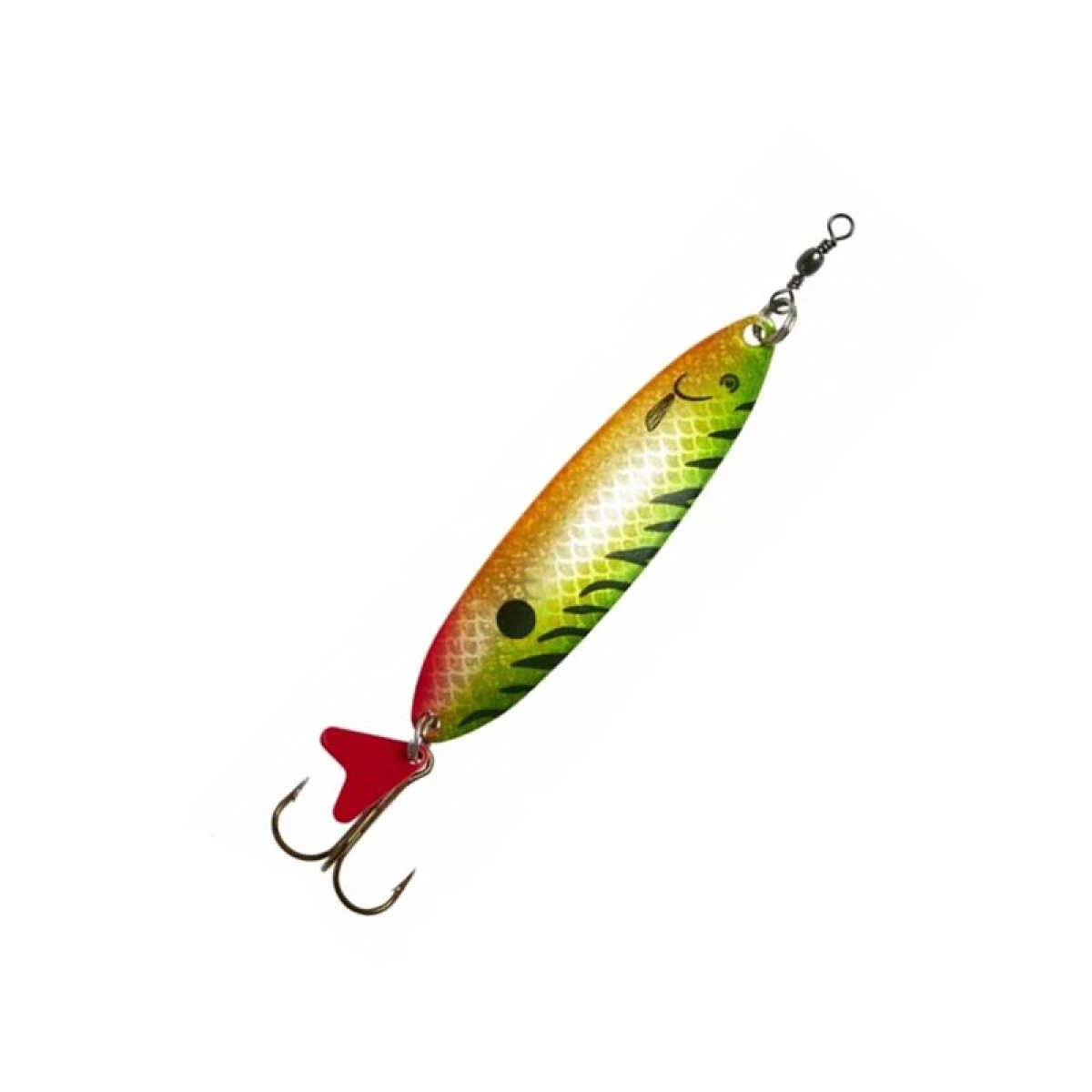 Dam Effzett Standard Spoon Slim 9.5 cm 32 gr Sinking Kaşık - Fire Tiger UV
