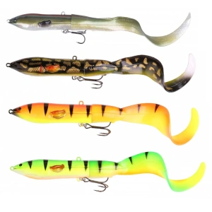 Savage gear 3D Hard Eel Tail Bait 17 cm 40 gr 1+2 Suni Yem - 04-Fire Tiger