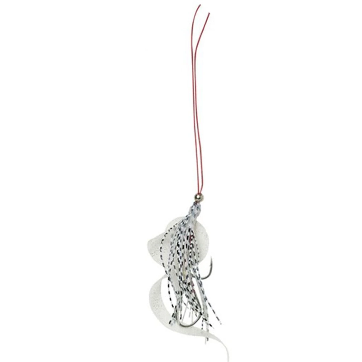 Savage gear Cuttle Eye Skirt L 2 Adet Suni Yem - White Glow