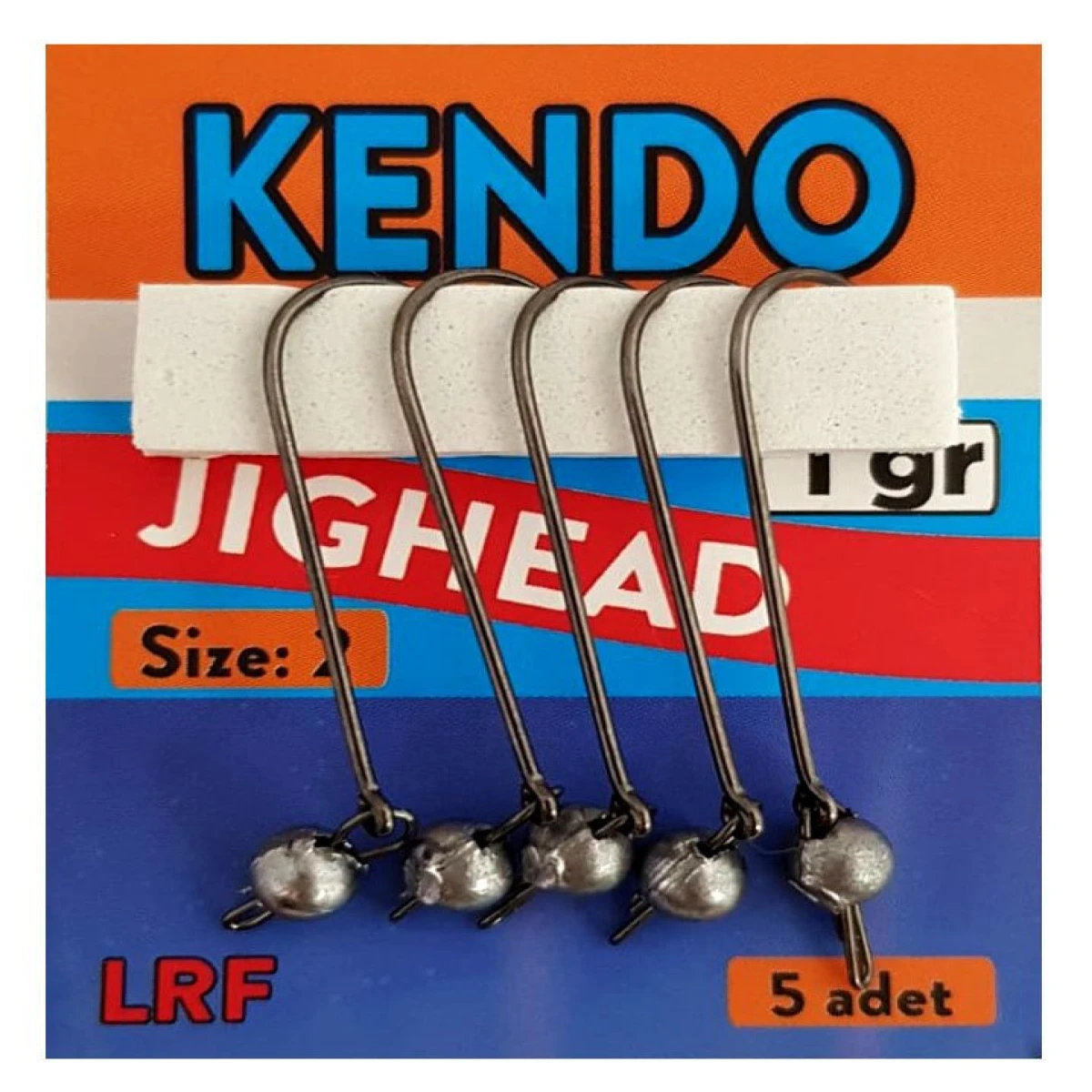Kendo Hareketli Jig Head (Uzun Pala İğneli) - 3 gr
