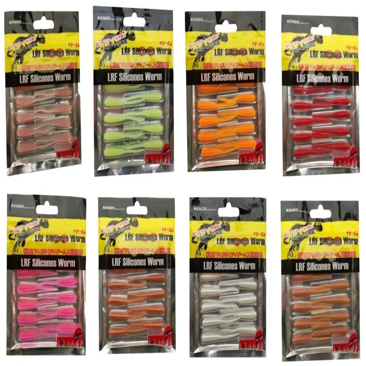 Kendo Karides Kokulu LRF Silikonu 2 ınch Suni Yem