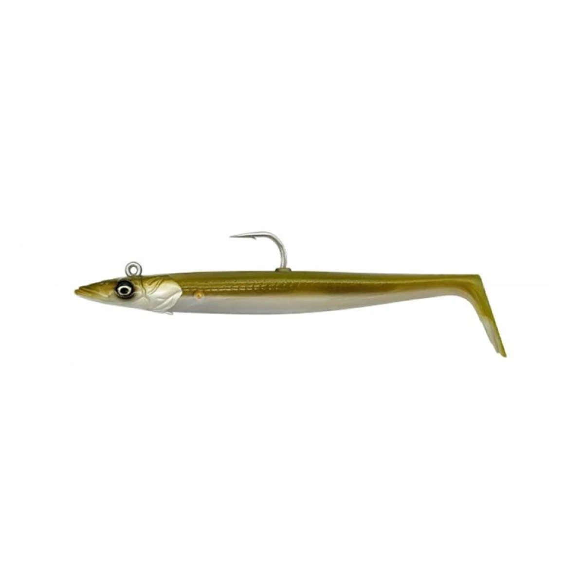 Savage Gear Sandeel V2 12 cm 22 gr 2+1 - Khaki