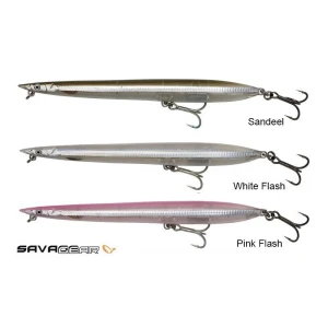 Savage gear  MAG Sandeel Surf Walker 210 41g F Suni Yem - White Flash