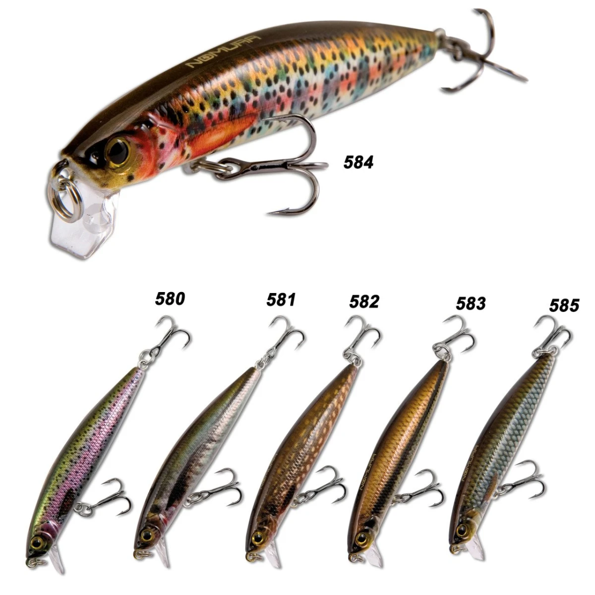 Nomura Gınga 8cm 7,8g Suni Yem - 580