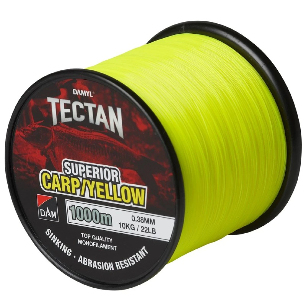 Dam Tectan Carp/Yellow 1000 mt Misina - 0,33 mm