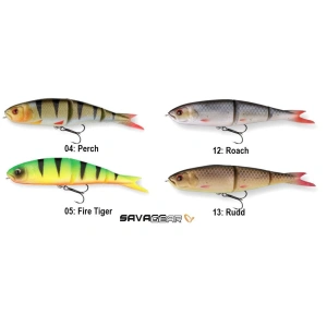 Savage gear Soft 4Play 13 cm 28 gr Swim&Jerk 2 Adet Suni Yem - 12-Roach