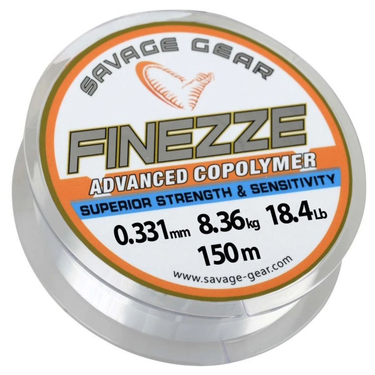 Savage gear Finezze Mono 300 mt Clear Misina - 0,165 mm