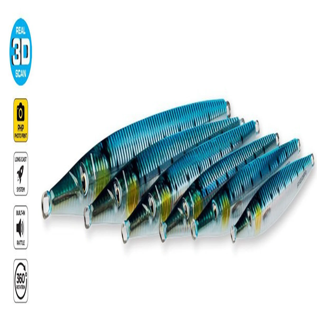 Savage gear 3D Needle Jig 100 gr 20 cm Suni Yem - Barracuda