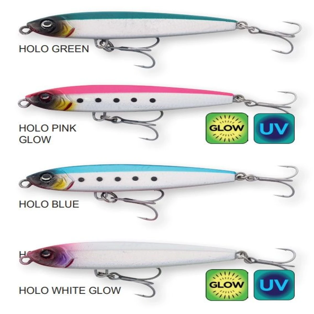 Savage Gear Jig Pencil Micro Z 4.5 cm 8G S - Holo Blue
