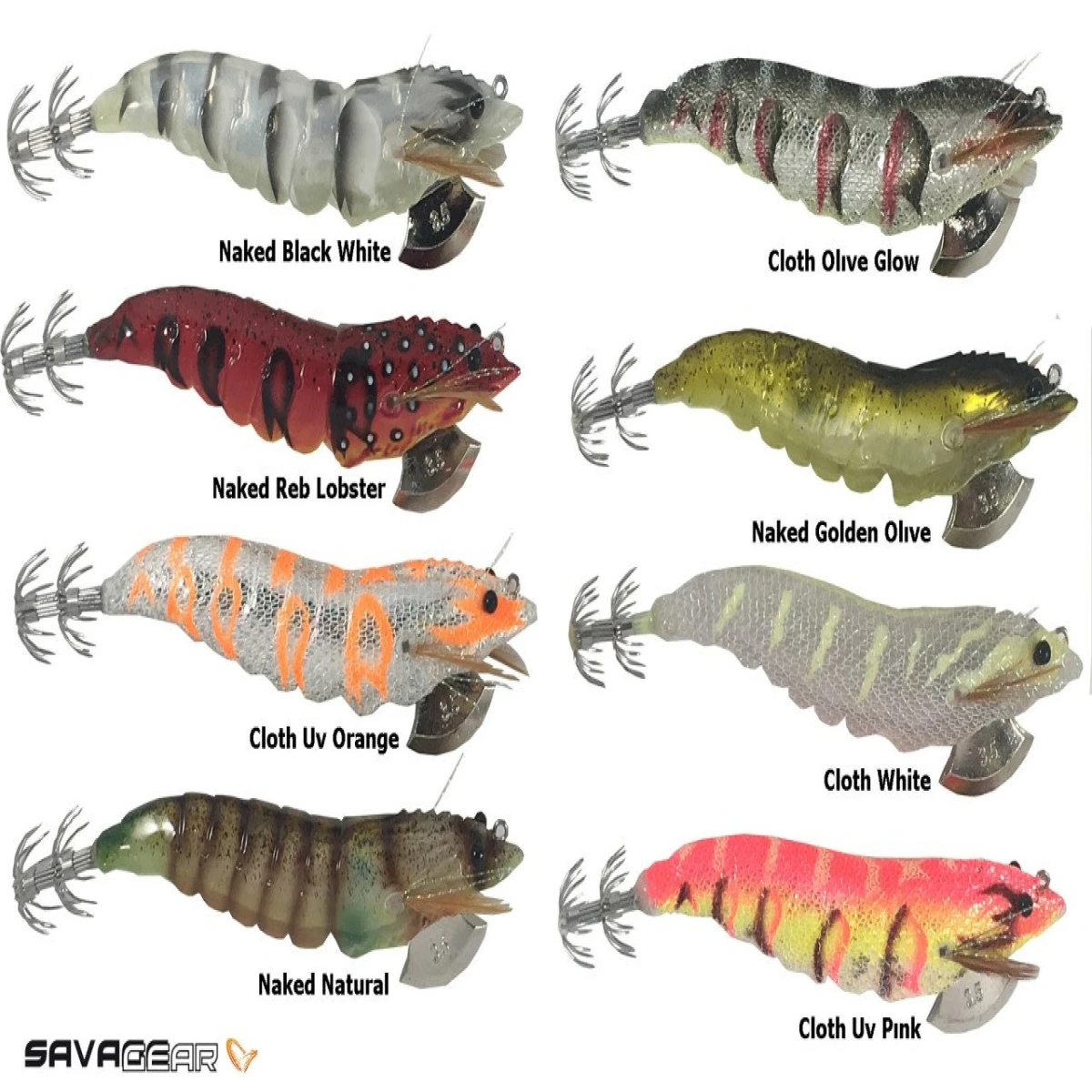 Savage gear 3D Shırımp Egı Jıg 7.5 cm 14 gr Suni Yem - Naked Reb Lobster