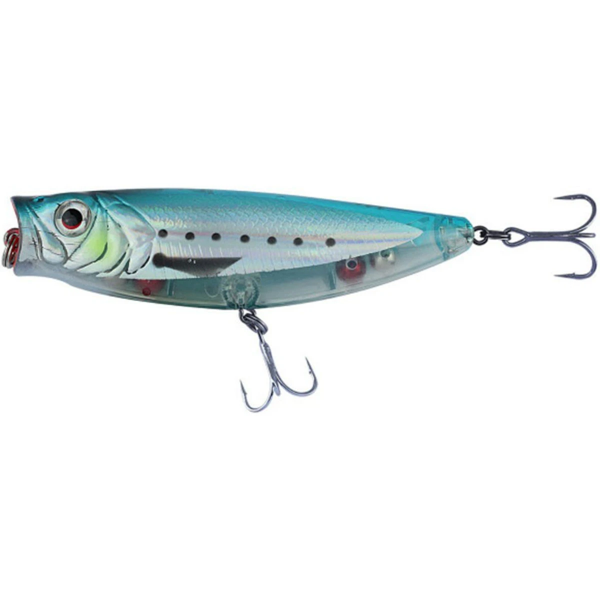 Savage gear 3D Minnow Pop Walker 43 3g Suni Yem - 05-Blue Sardine