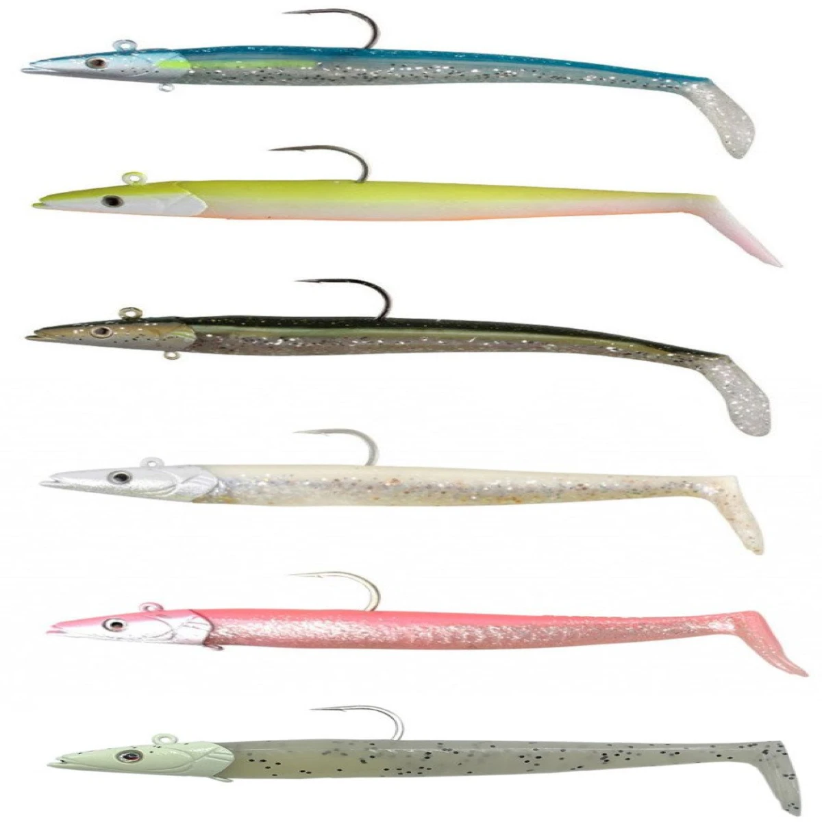 Savage gear Sandeel 16 cm 42 gr 2+1 Adet - Glow
